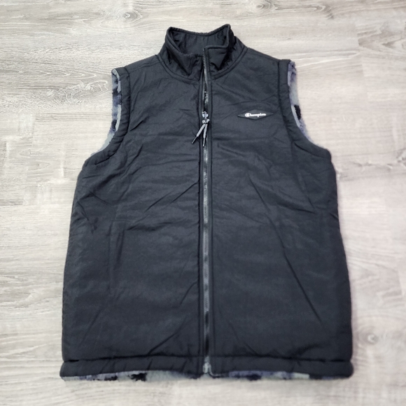 CHAMPION AOP Men's Reversible Camo Zip Up Vest Medium - Picture 13 of 16